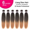Liang Dian Pre-Stretched Braiding Hair 22 inch 6 packs Hot