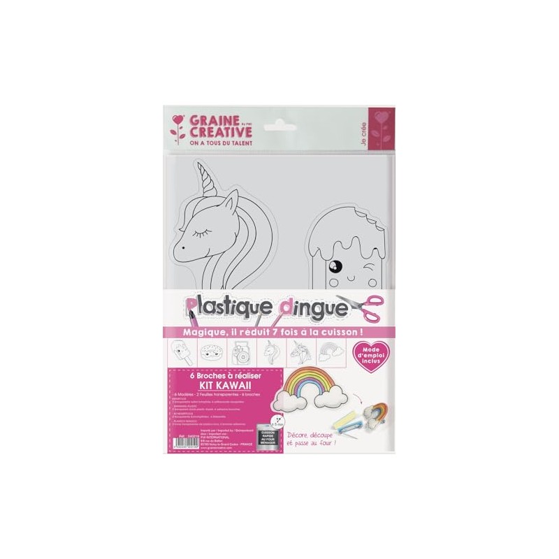 Graine Créative Kawai Crimping Film Kit