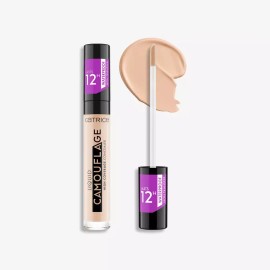 Catrice 캐트리스 리퀴드 컨실러 워터프루프 잡티 커버 캐머플라지 하이 커버리지 5ml 1개 [020.라이트 베이지] Catrice Liquid Concealer Waterproof Blemish Cover Camouflage High Coverage 5ml 1pc [020.Light Beige]
