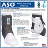 Med Spec ASO Ankle Stabilizer, White, Small