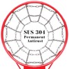 9M Stainless Steel Basketball net, 304 Stainless Steel Chain Braided,