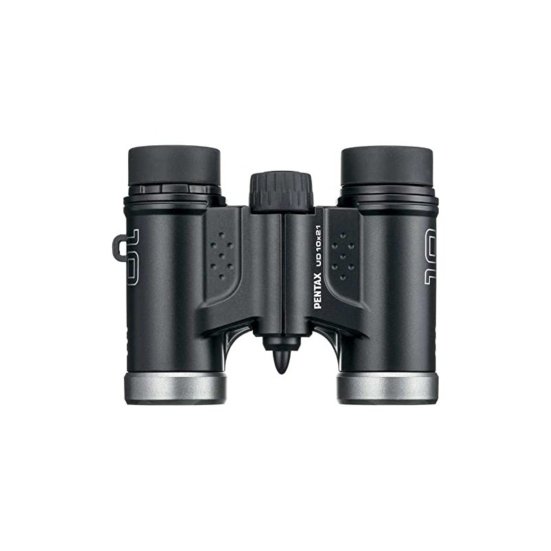 PENTAX Binoculars UD 10x21- Black. 10x magnification with roof prism.