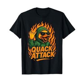 Quack Attack Funny Duck Animal Graphic Gift For Men Women T-Shirt