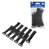 LogiLink KAB0056, length 20x150 mm, Set of 10, Black