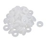 uxcell 50pcs 19mm 12mm OD 7mm High Silicone O Ring
