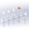 COLORBIRD Magnetic Nail Tip Stand Magnetic Nail Tip Nail Stand