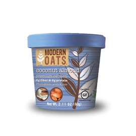 Modern Oats Coconut Almond Premium Oatmeal (Pack of 12)