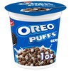 Post Oreo Puff Cereal Cup, Chocolate Cereal, 1 oz cup