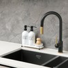 MOMEEMO White Soap Dispenser Set Comes with Stainless Steel Pumps,