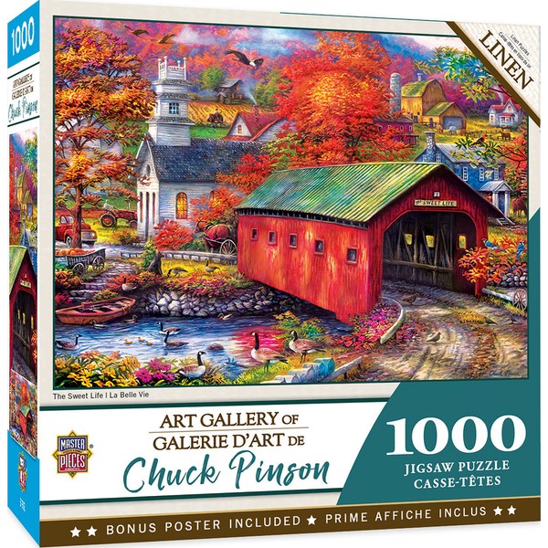 MasterPieces 1000 Piece Jigsaw Puzzle for Adults, Family, Or Kids