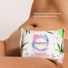 Femfresh Soothing Intimate Wipes, Flushable & Biodegradable Feminine Wipes with