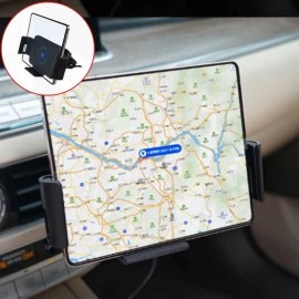 차량용 무선충전 거치대 스마트폰 송풍구장착 핸드폰 Wireless Car Charger Mount for Smartphone Air Vent Installation