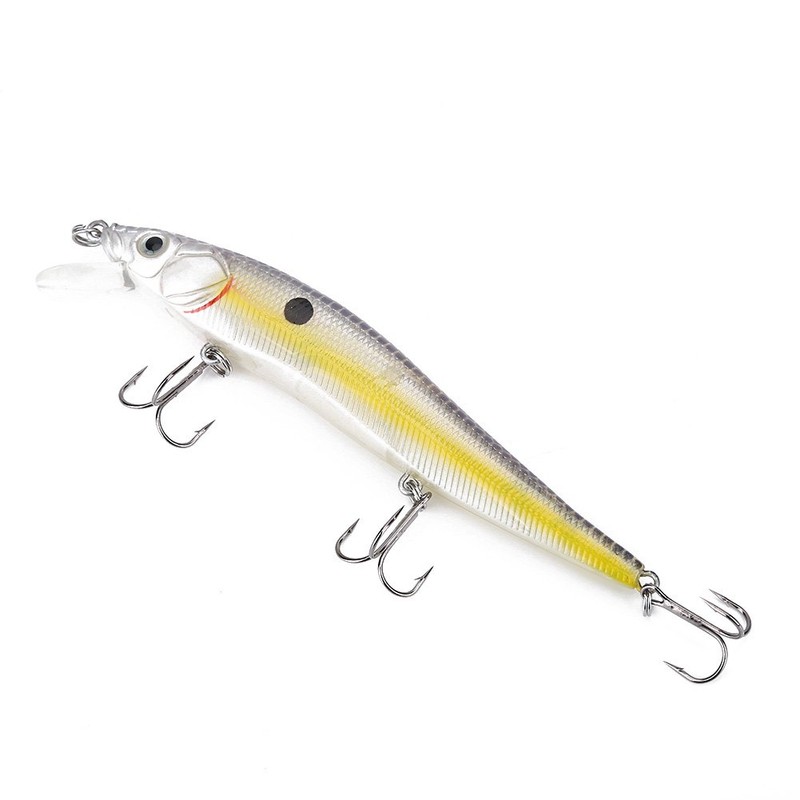 Señuelos de pesca Minnow, trajes de baño duros de pesca