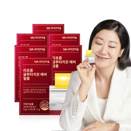 Vitamin Village [6 month supply] Vitamin Village 90% pure liposome glutathione ever film 30 sheets, 6 units / [6개월분] 비타민마을 순도90% 리포좀 글루타치온 에버 필름 30매, 6개