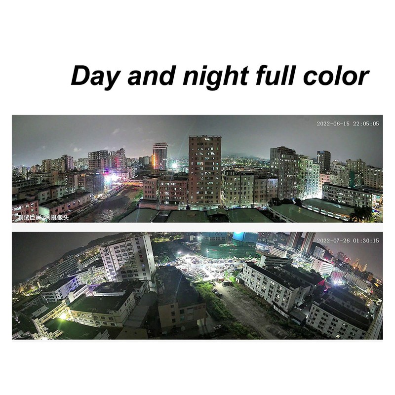 Security Camera Wireless 2K Dual Lens 180 Degree Wide Angle