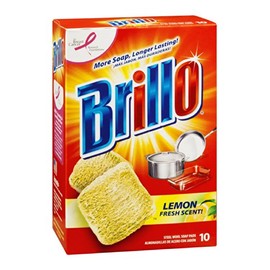 Brillo Steel Wool Pads 10 Count