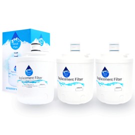 3-Pack Replacement for Dacor AFF4 Refrigerator Water Filter - Compatible with Dacor AFF4 Fridge Water Filter Cartridge