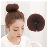 3PCS 20cm Donut Hair Foam Ring Shaper Snap Roll DIY