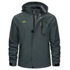 TACVASEN Mens Rain Jacket Waterproof Hiking Coat Windproof Mountain Jacket