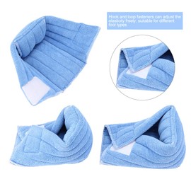 ANKROYU Heel Protector, Heel Anti Decubitus Protector, Ankle Support, Foot Wrap Heels Elbow Pads Prevention Pressure Ulcers, Velcro Heel Protection, Heel Pad, Plantar Fasciitis