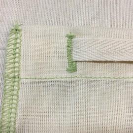 Simple Ecology Worlds Best Reusable Organic Cotton Muslin Fine Mesh Straining Bags - Set of 4 (L, M, S, XS) (nut milk, cold brew, coffee filter, loose leaf tea infuser, food juice pulp strainer)