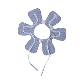 Hydas 4499.1.30 Reizstrom Pad, sternförmig für Tens Geräte, 16 cm x 16 cm, XL, weiß