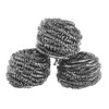 6 Pack Stainless Steel Sponges, Steel Wool Scrubber, Scrubbing Scouring