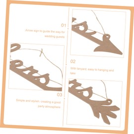 Mipcase 3sets His and Hers Wedding Chair Sign Decor for Ceremony and Reception Rustic Wedding Decorations Charming Design for Bride and Groom 2pcs*3