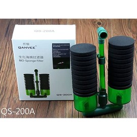 Generic Qanvee Bio Sponge Filter BioSpon (QS100A (Under 15 Gallon Aquarium))