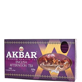 Akbar English Afternoon Tea 100 enveloped tea bags (200 g)