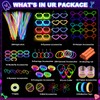 Glow in the Dark Party Supplies for Kids Adults birthdays,Light
