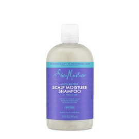 SheaMoisture Scalp Moisture Shampoo Aloe Butter & Vitamin B3 Hair Care With A Boost of Hydration To Hydrate Scalp + Moisturized Hair 13oz