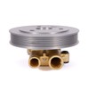 MOCA 21212799 Raw Water Pump with Serpentine Pulley Fit for
