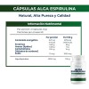 Alga Espirulina Orgánica 500 Mg Pack 3 Frascos Con 100