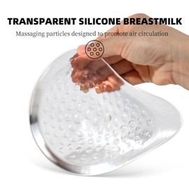 Polreta Symmetrical Mastectomy Breast Prosthesis,Massage Post-Surgery Breast Form Spiral Bra Insert Pad for Swimming(1 Piece)