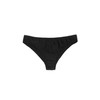 ODDO BODY 100% Organic Pima Cotton Underwear Tanga (Midnight, L)
