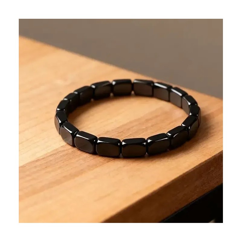 Pulsera De Hematita Para Hombre Renueva Tu Energía Y Confian