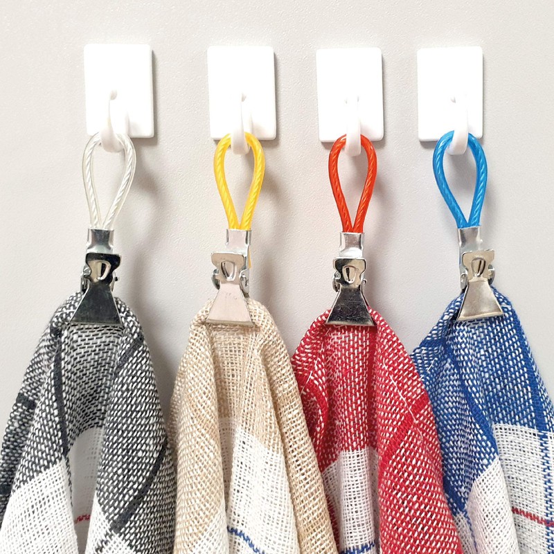 Bestlivings Towel Clips in Colourful Pack of 4 Helpful in