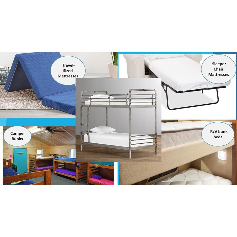 Pack of 2 Percale Bunk Bed Fitted Sheet 2ft 6"