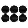 2.5" Round Plastic Louver Soffit Air Vent Reptile Screen Grille