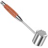 5PC 1.1Lb Dual-Side Meat Tenderizer Hammer, Heavy Duty Mallet with