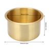 Water Cup Holder Stainless Steel Drink Bottle Stand Mount for
