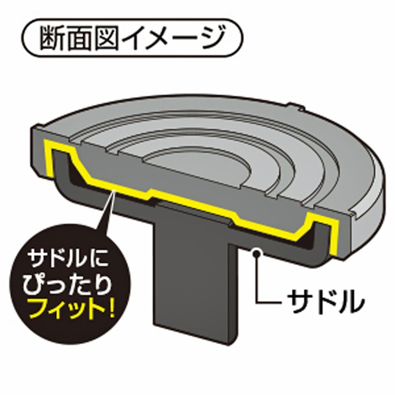 BAL (Ohashi Sangyo) Saddle Pad for Automobile Tool Garage Jack
