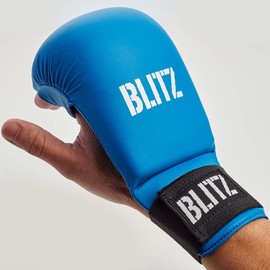 Blitz Elite Mitts Without Thumb - Blue - Medium