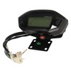 Motorcycle Speedometer LCD Digital Tachometer Odometer for 110cc 125cc 150cc