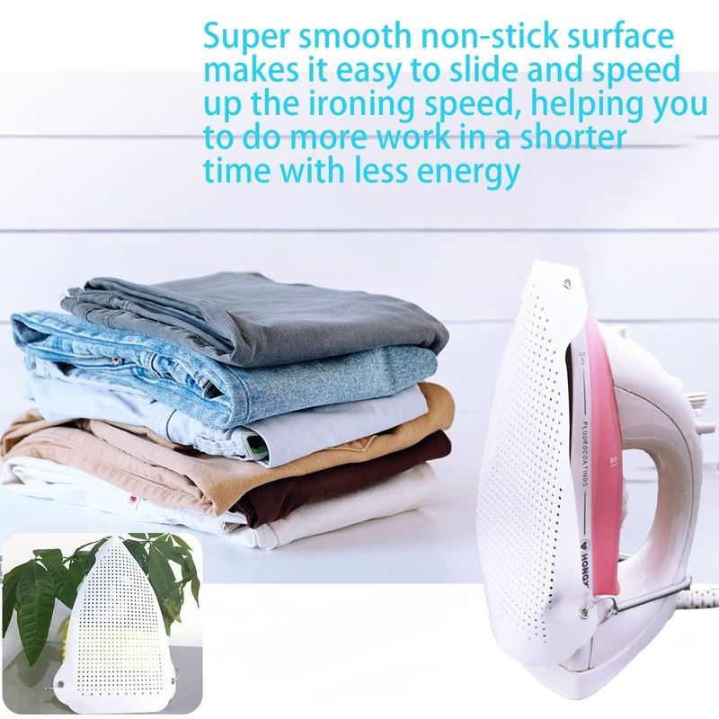 FQTANJU 2 Pcs Ironing Shoe Cover Ironing Accessories Iron Soles