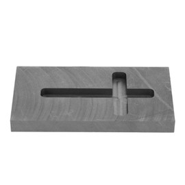Cross Graphite Ingot Mold High Purity Prevent Corrosion Metal Casting Refining Graphite Mould for Gold Silver Brass