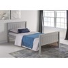 Alaterre Harmony Twin Bed, Dove Gray
