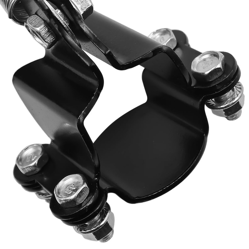 WANGCL Universal Motorcycle Chain Tensioner Adjuster (Black, Iron & Plastic)