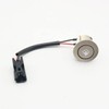 Beige Fuel Gas Filler Door Tank Cap Release Switch Button
